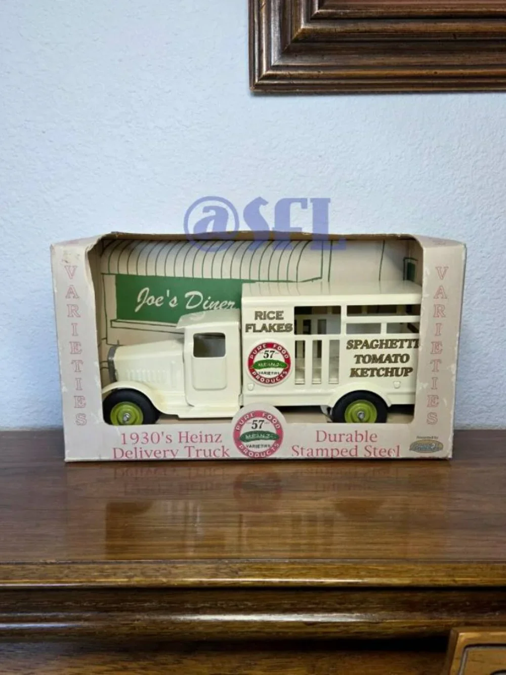 Vtg Metalcraft 1930s Heinz Delivery Truck Toy Model Stamped Steel 2002 New Other